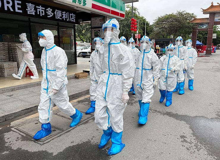 集团党员助力广州疫情封控区，筑牢抗疫“长城”